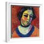 Portrait of a Woman, 1912-Alexej Von Jawlensky-Framed Giclee Print