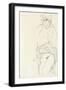 Portrait of a Woman, 1913-Egon Schiele-Framed Giclee Print