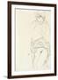 Portrait of a Woman, 1913-Egon Schiele-Framed Giclee Print