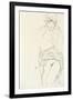 Portrait of a Woman, 1913-Egon Schiele-Framed Giclee Print