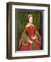 Portrait of a Woman, Aged 16, Previously Identified as Mary Fitzalan, Duchess of Norfolk, 1565-Hans Eworth-Framed Premium Giclee Print