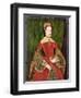 Portrait of a Woman, Aged 16, Previously Identified as Mary Fitzalan, Duchess of Norfolk, 1565-Hans Eworth-Framed Premium Giclee Print