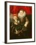 Portrait of a Woman and Child-Anthony Van Dyck-Framed Giclee Print