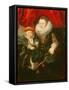 Portrait of a Woman and Child-Anthony Van Dyck-Framed Stretched Canvas