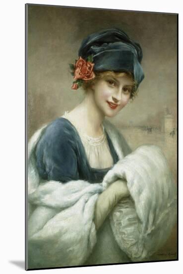 Portrait of a Woman by Francois Martin-Kavel-Francois Martin-kavel-Mounted Giclee Print