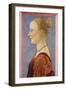 Portrait of a Woman by Piero Del Pollaiuolo-null-Framed Giclee Print