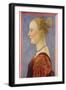 Portrait of a Woman by Piero Del Pollaiuolo-null-Framed Giclee Print