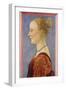 Portrait of a Woman by Piero Del Pollaiuolo-null-Framed Giclee Print