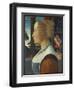 Portrait of a Woman, C.1490-Domenico Ghirlandaio-Framed Giclee Print