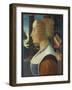 Portrait of a Woman, C.1490-Domenico Ghirlandaio-Framed Giclee Print