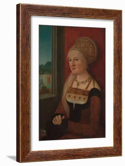 Portrait of a Woman, c.1510-15-Bernhard Strigel-Framed Giclee Print