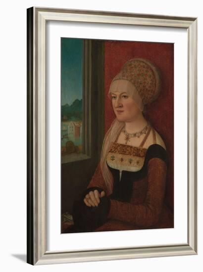 Portrait of a Woman, c.1510-15-Bernhard Strigel-Framed Giclee Print