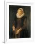 Portrait of a Woman, C.1611-Frans Hals-Framed Giclee Print