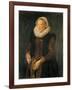 Portrait of a Woman, C.1611-Frans Hals-Framed Giclee Print