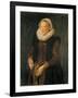 Portrait of a Woman, C.1611-Frans Hals-Framed Giclee Print