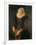 Portrait of a Woman, C.1611-Frans Hals-Framed Giclee Print