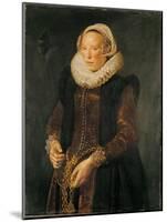 Portrait of a Woman, C.1611-Frans Hals-Mounted Giclee Print