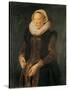 Portrait of a Woman, C.1611-Frans Hals-Stretched Canvas