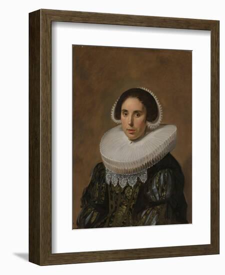 Portrait of a Woman, c. 1635-Frans Hals-Framed Giclee Print