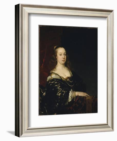 Portrait of a Woman, c.1647-Jacob Adriensz Backer-Framed Giclee Print