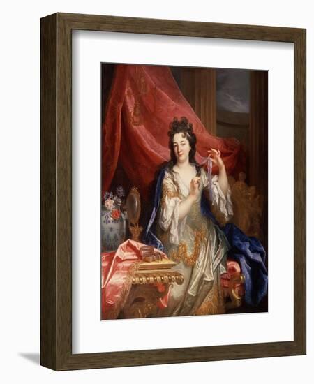 Portrait of a Woman, C.1696-Nicolas de Largilliere-Framed Giclee Print