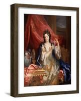 Portrait of a Woman, C.1696-Nicolas de Largilliere-Framed Giclee Print