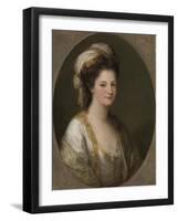Portrait of a Woman, C.1770-Angelica Kauffmann-Framed Giclee Print