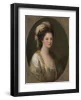 Portrait of a Woman, C.1770-Angelica Kauffmann-Framed Premium Giclee Print