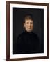 Portrait of a Woman, C.1886-Hannah Brown Skeele-Framed Giclee Print