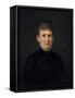 Portrait of a Woman, C.1886-Hannah Brown Skeele-Framed Stretched Canvas