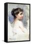 Portrait of a Woman, C1873-1920-Giacomo Mantegazza-Framed Stretched Canvas