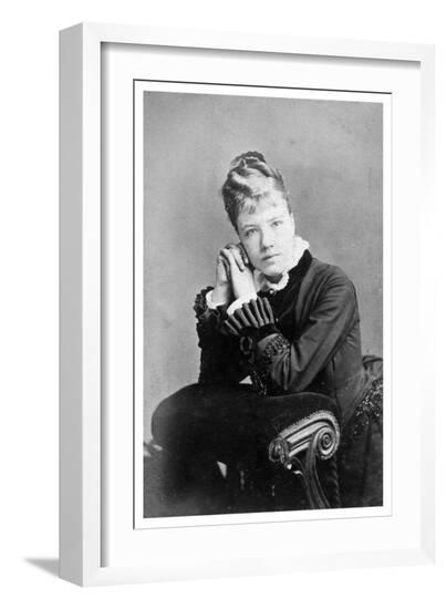 Portrait of a Woman, C1890-1909-HT Reed & Co-Framed Giclee Print