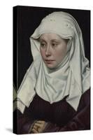 Portrait of a Woman, Ca 1435-Robert Campin-Stretched Canvas