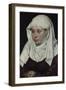 Portrait of a Woman, Ca 1435-Robert Campin-Framed Premium Giclee Print