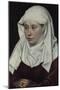 Portrait of a Woman, Ca 1435-Robert Campin-Mounted Premium Giclee Print