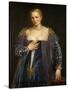 Portrait of a Woman, Called La Bella Nani-Paolo Veronese-Stretched Canvas