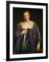 Portrait of a Woman, Called La Bella Nani-Paolo Veronese-Framed Giclee Print