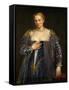 Portrait of a Woman, Called La Bella Nani-Paolo Veronese-Framed Stretched Canvas