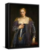 Portrait of a Woman, Called La Bella Nani-Paolo Veronese-Framed Stretched Canvas