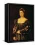 Portrait of a Woman, Called La Bella-Titian (Tiziano Vecelli)-Framed Stretched Canvas