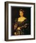 Portrait of a Woman, Called La Bella-Titian (Tiziano Vecelli)-Framed Giclee Print