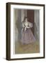 Portrait of a Woman Carrying a Candle-Lucius Rossi-Framed Giclee Print