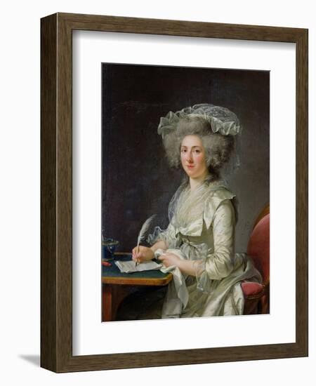 Portrait of a Woman, circa 1787-Adelaide Labille-Guiard-Framed Giclee Print