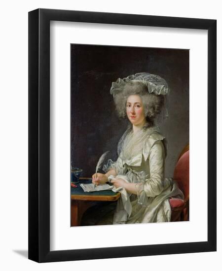 Portrait of a Woman, circa 1787-Adelaide Labille-Guiard-Framed Giclee Print