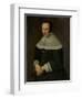 Portrait of a Woman, Godaert Kamper.-Godaert Kamper-Framed Art Print