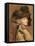 Portrait of a Woman in a Black Hat-Sir Joshua Reynolds-Framed Stretched Canvas