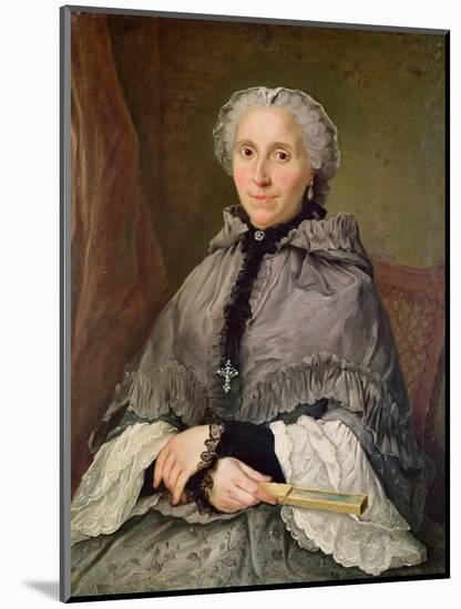 Portrait of a Woman in Grey-Jacques Andre Joseph Camelot Aved-Mounted Giclee Print