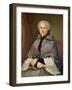 Portrait of a Woman in Grey-Jacques Andre Joseph Camelot Aved-Framed Giclee Print