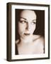 Portrait of a Woman in Monotone Colors-Alaya Gadeh-Framed Photographic Print