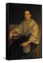 Portrait of a Woman in Traditional Filipino Costume-null-Framed Stretched Canvas
